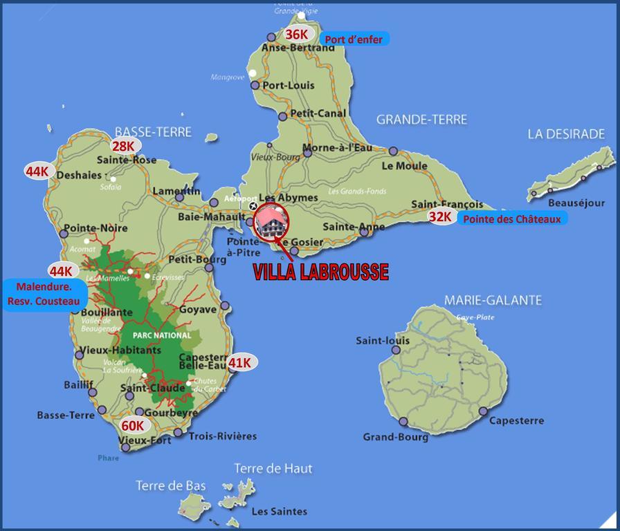 Villa Labrousse Le Gosier  Εξωτερικό φωτογραφία