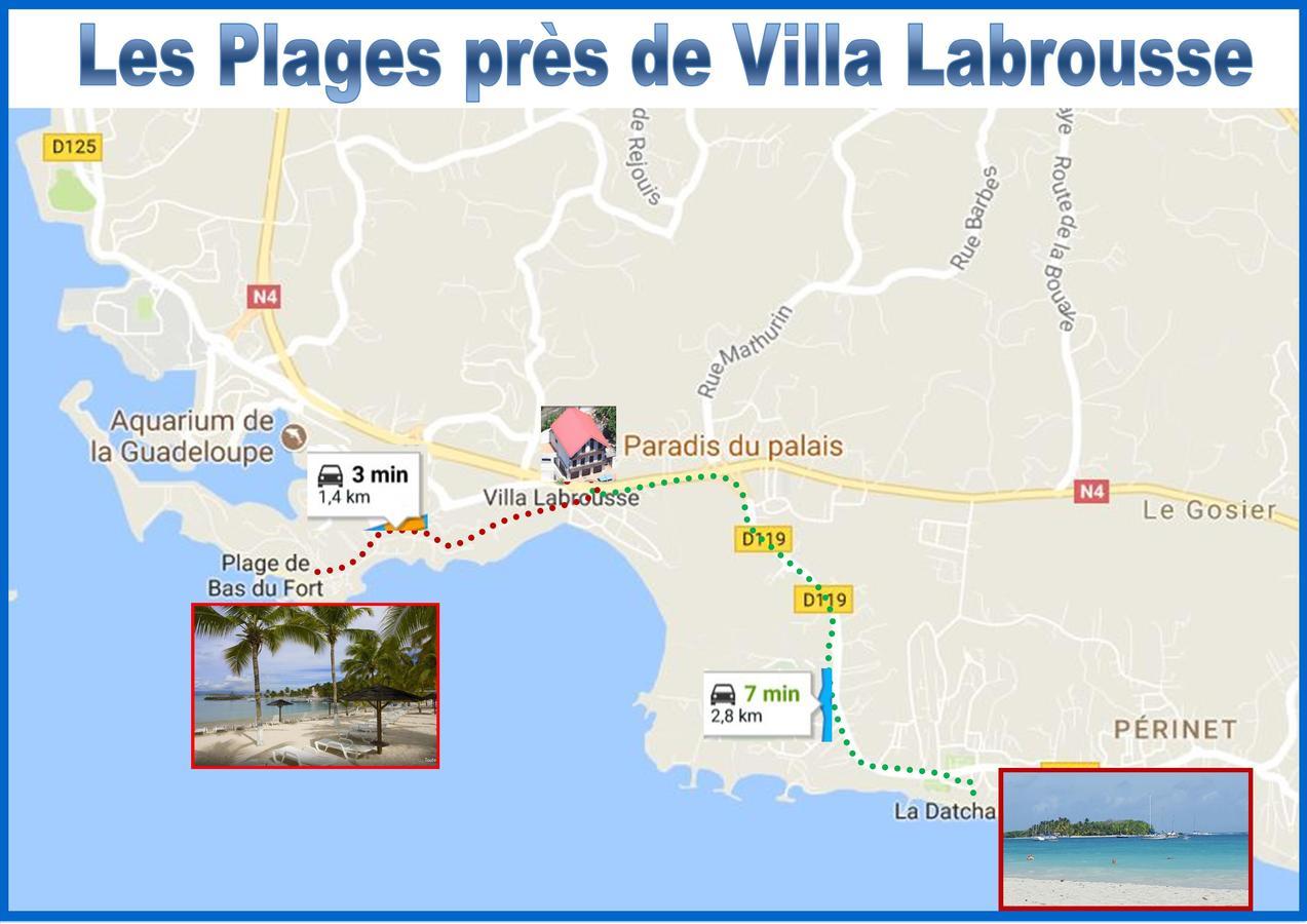 Villa Labrousse Le Gosier  Εξωτερικό φωτογραφία